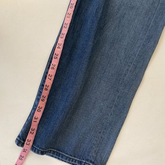7 For All Mankind || 7FAM The Standard Straight Leg Jeans Blue 40 - Picture 2 of 8